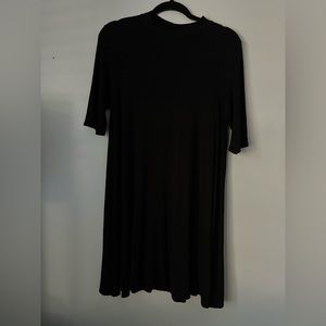 Wilde bella black half sleeve dress